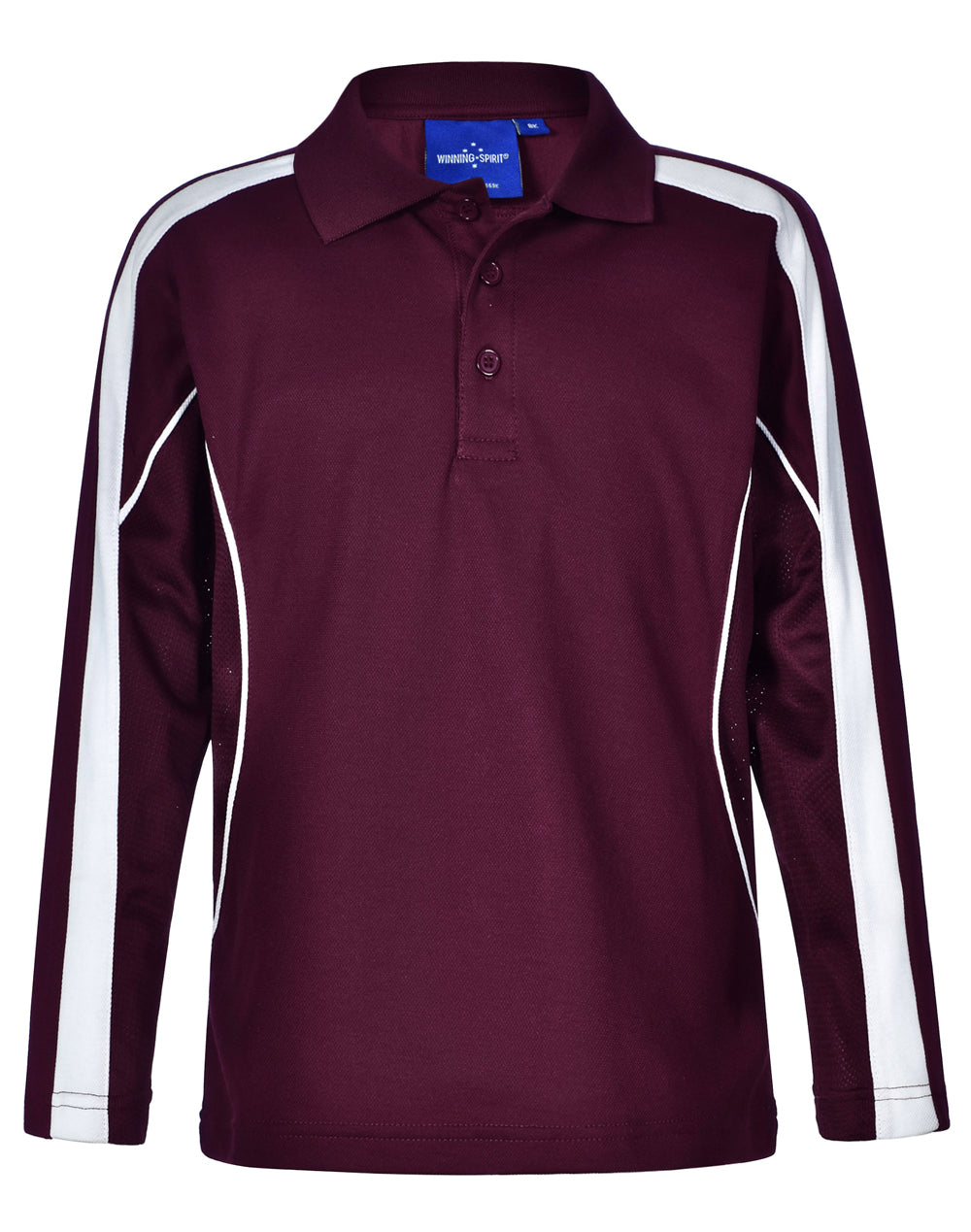 Legend Plus Kids - Maroon/White - Front