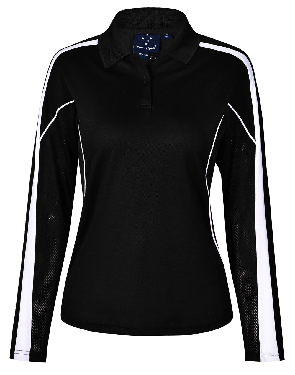 Legend Plus Ladies' - Black/White - Front