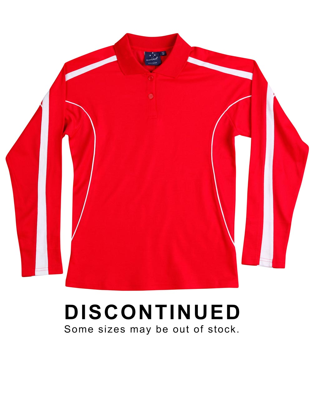 Legend Plus Ladies' - Red/White - Front