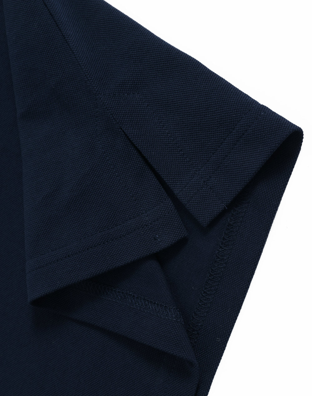 Ladies Ultrafine Cotton Pique Short Sleeve Polo - Navy - View
