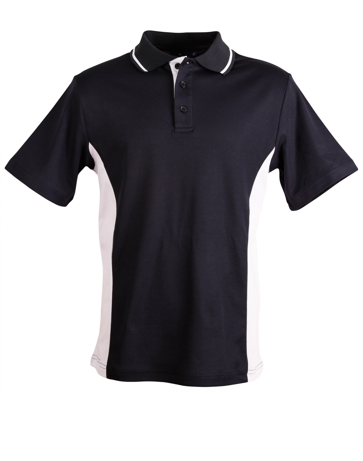 Teammate Polo Kids - Navy/White - Front