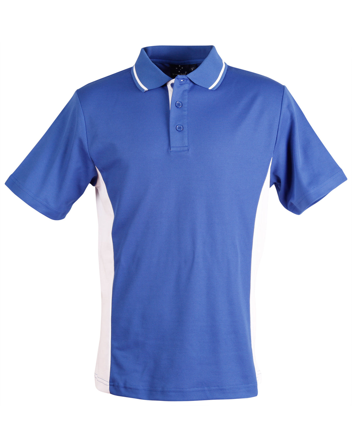 Teammate Polo Kids - Royal/White - Front
