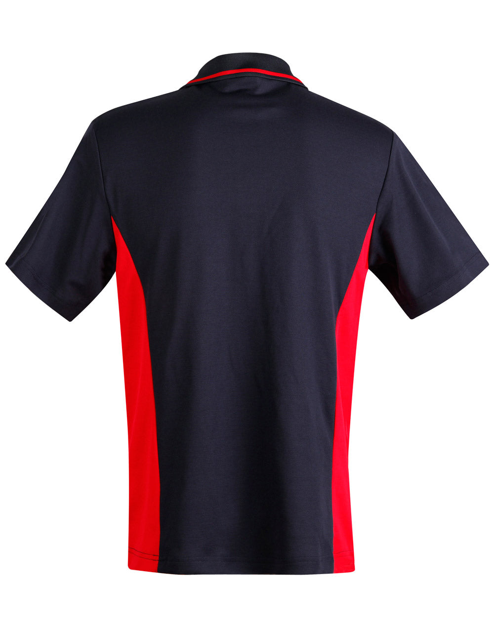 Teammate Polo Kids - Navy/Red - Back