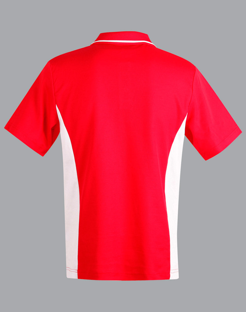 Teammate Polo Men's - Red/White - Back