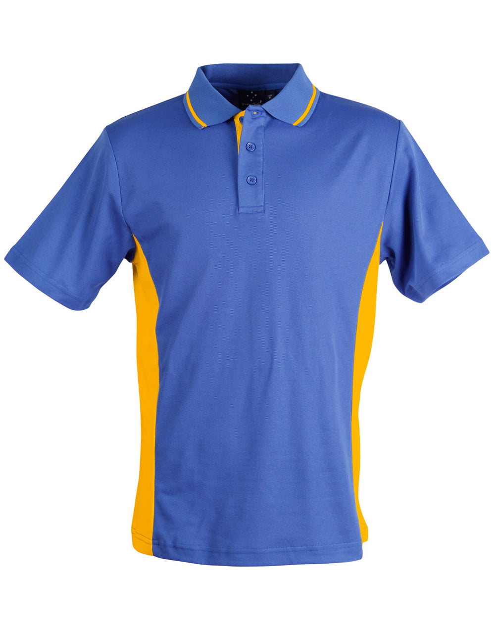Teammate Polo Men's - Royal/Gold - Front