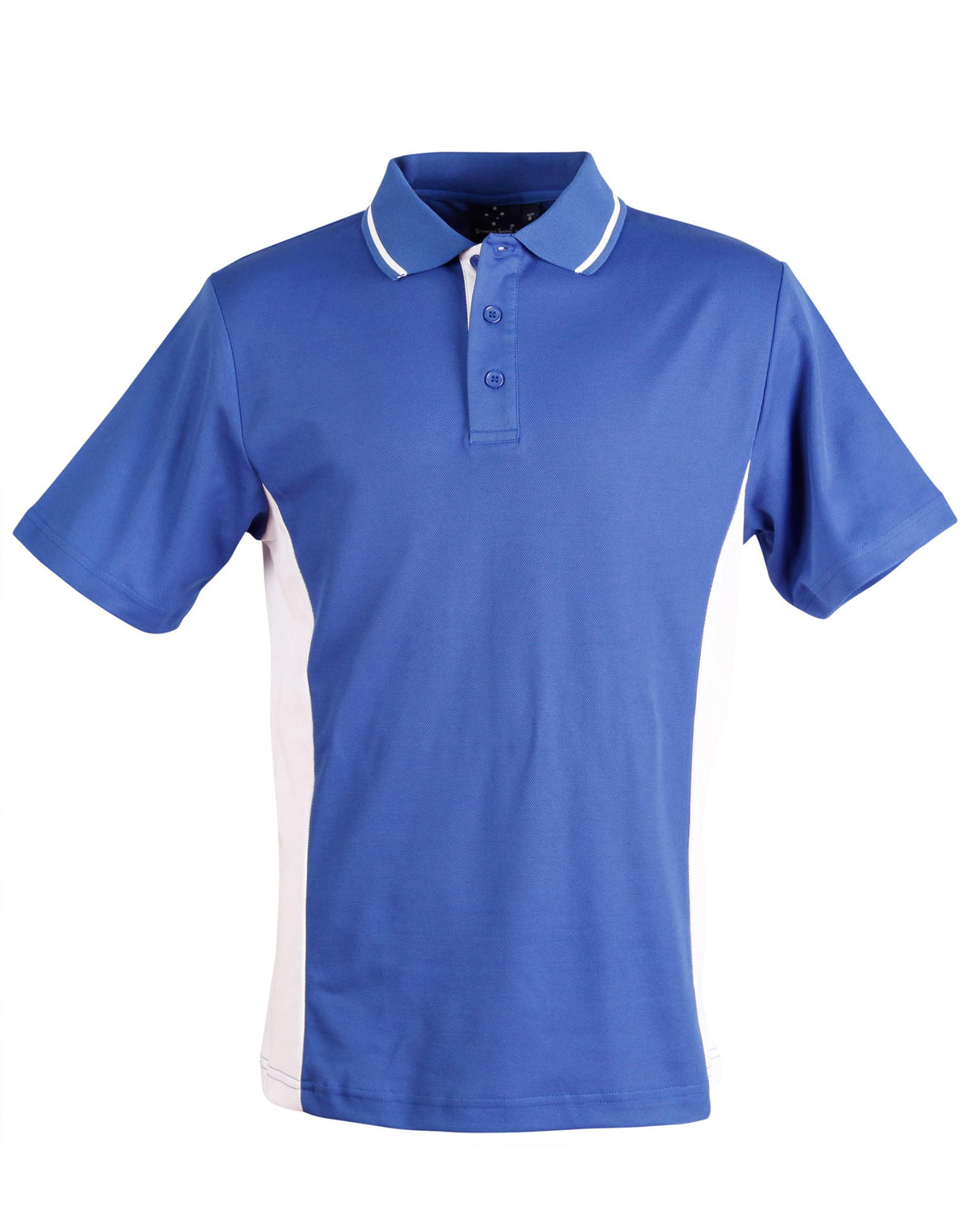 Teammate Polo Men's - Royal/White - Front