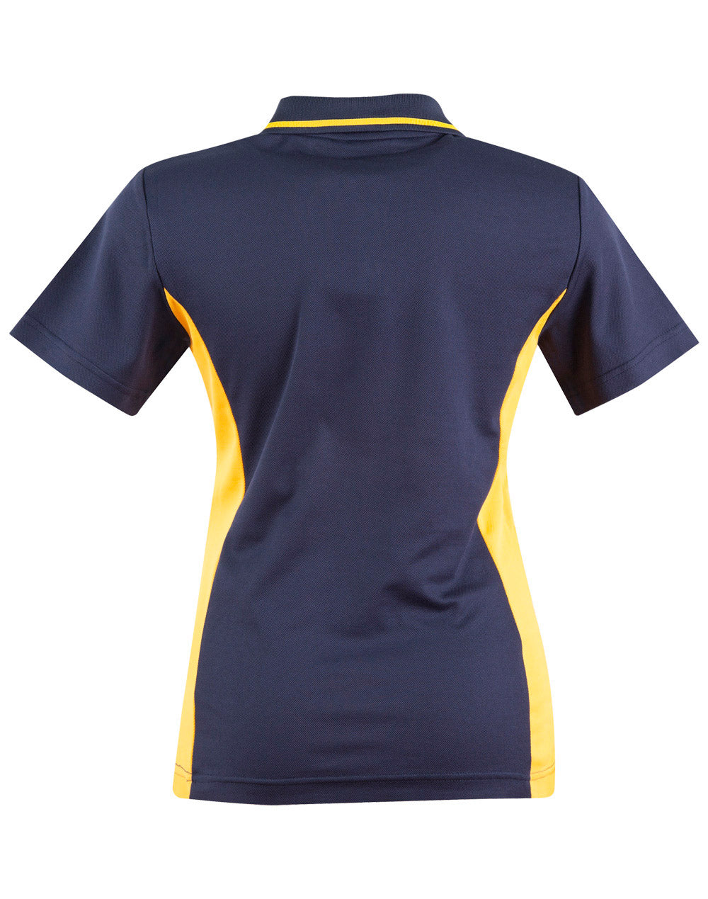 Teammate Polo Ladies' - Navy/Gold - Back