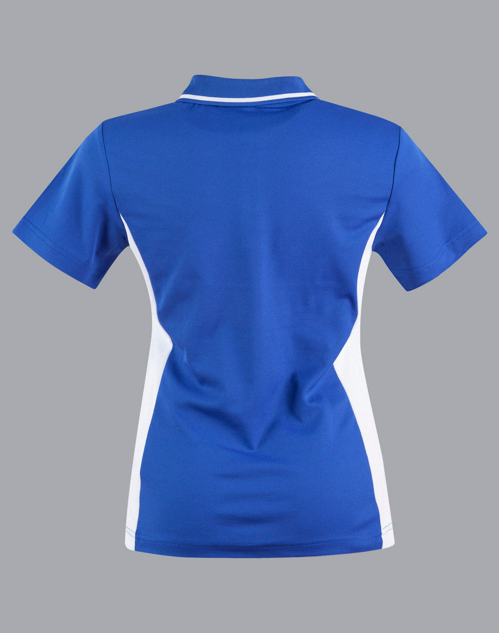 Teammate Polo Ladies' - Royal/White - Back