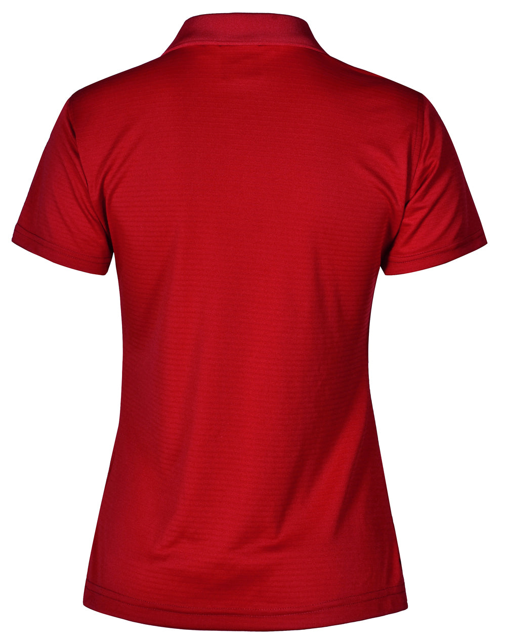 Icon Polo Ladies' - Red - Back