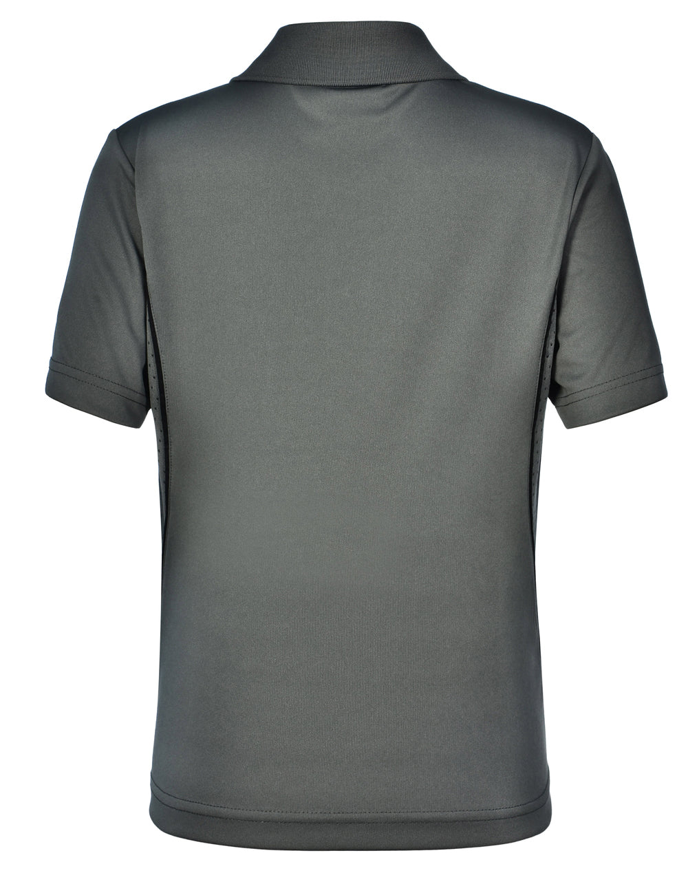 Pursuit Polo Kids - Ash/Black - Back