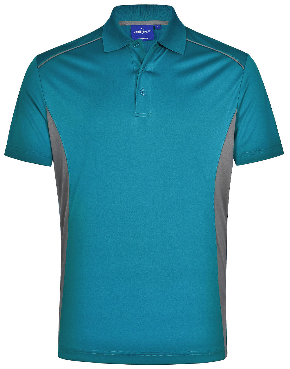 Pursuit Polo Men's - Aegean Blue/Ash - Front