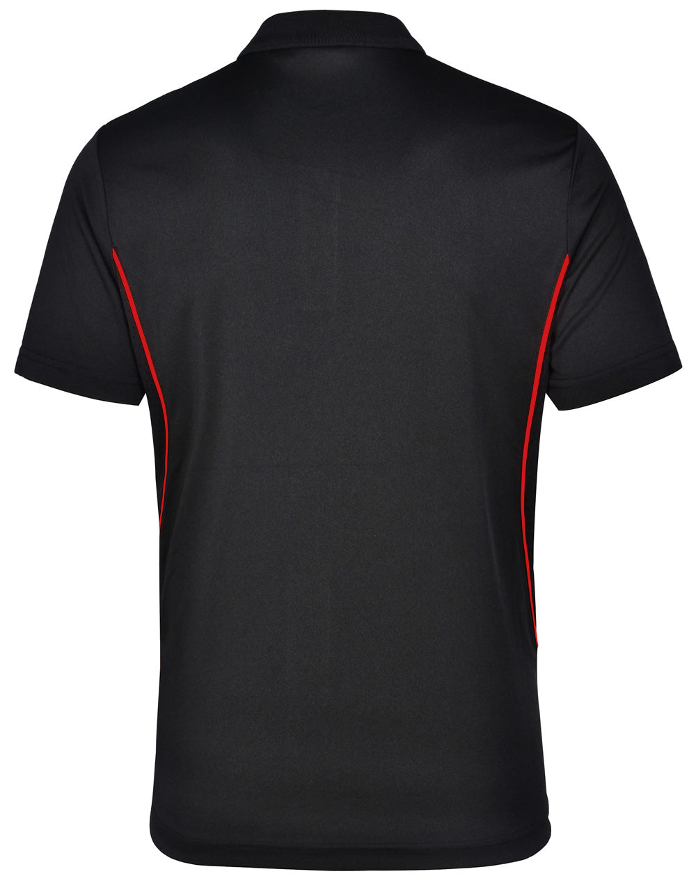 Pursuit Polo Men's - Black/Red - Back
