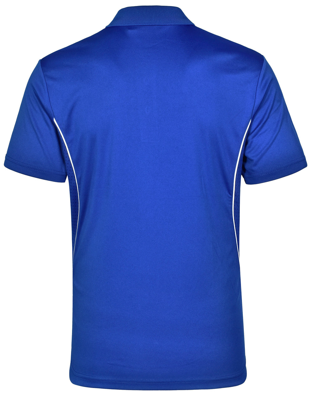 Pursuit Polo Men's - Royal/White - Back
