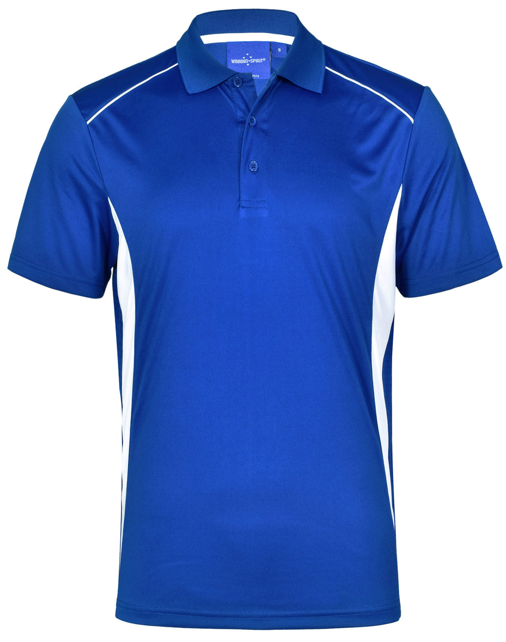 Pursuit Polo Men's - Royal/White - Front