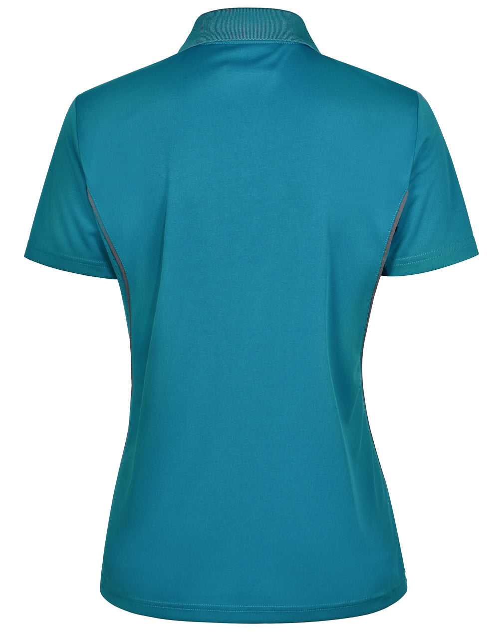 Pursuit Polo Ladies' - Aegean Blue/Ash - Back