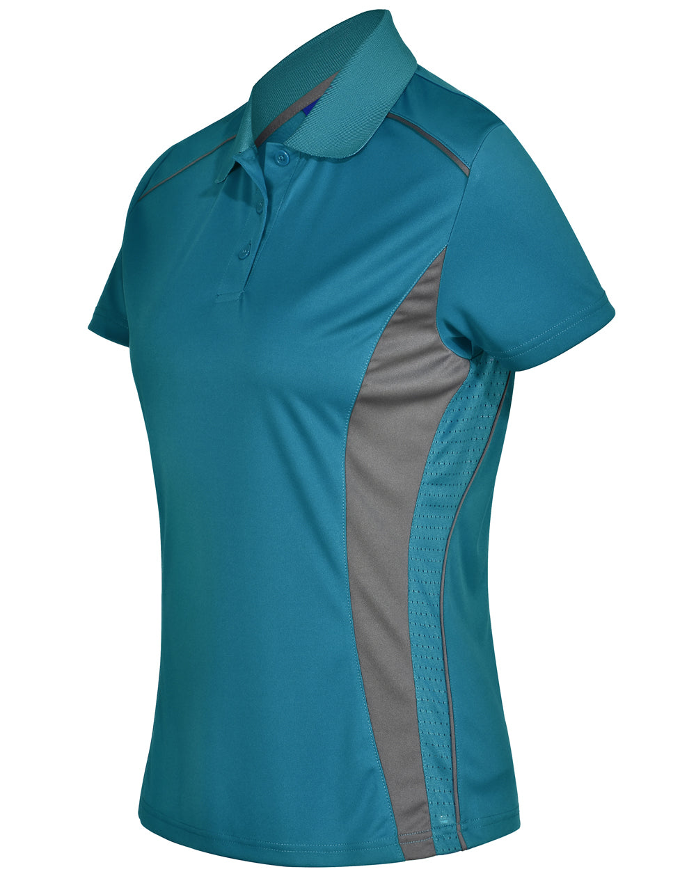 Pursuit Polo Ladies' - Aegean Blue/Ash - View