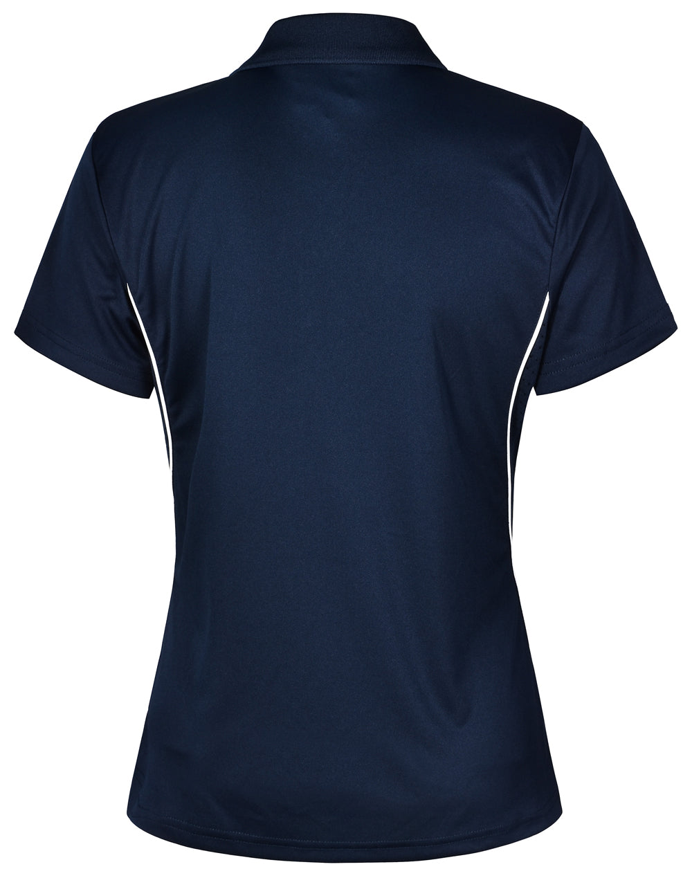 Pursuit Polo Ladies' - Navy/White - Back