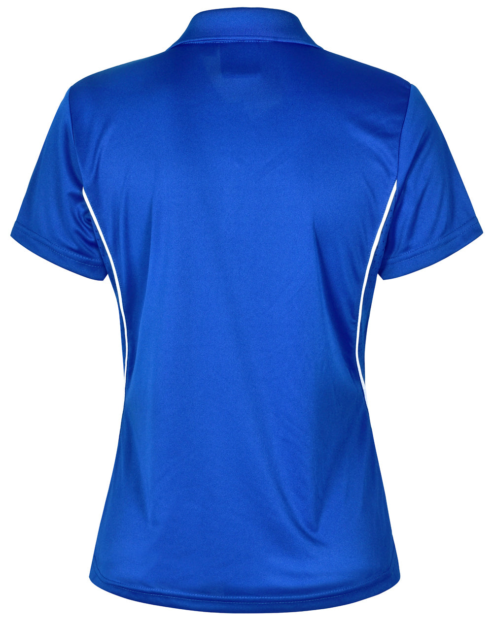 Pursuit Polo Ladies' - Royal/White - Back