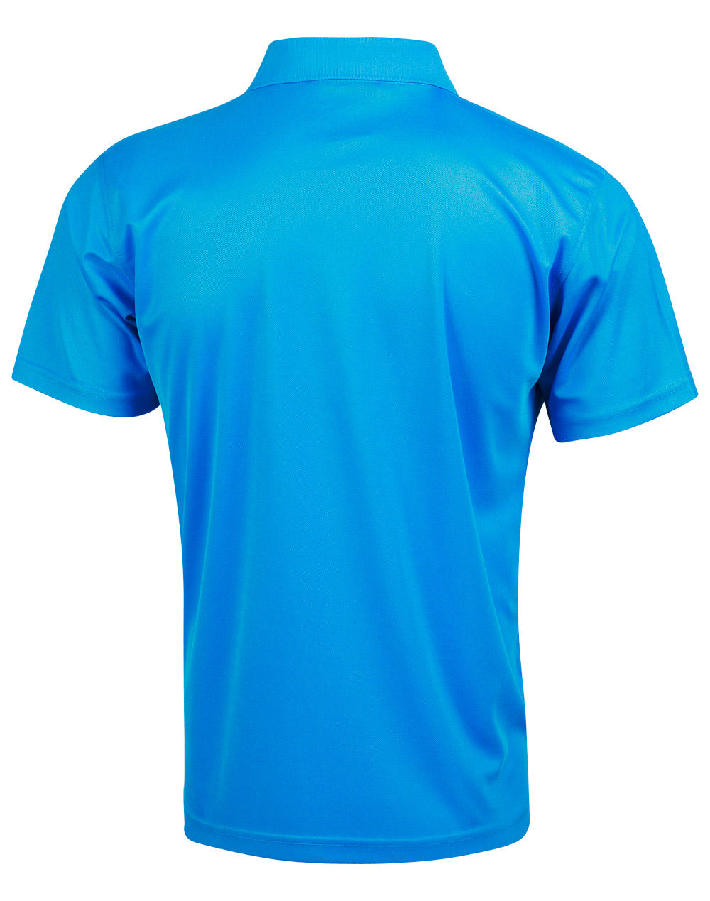 Verve Polo Kid's - Cyan - Back