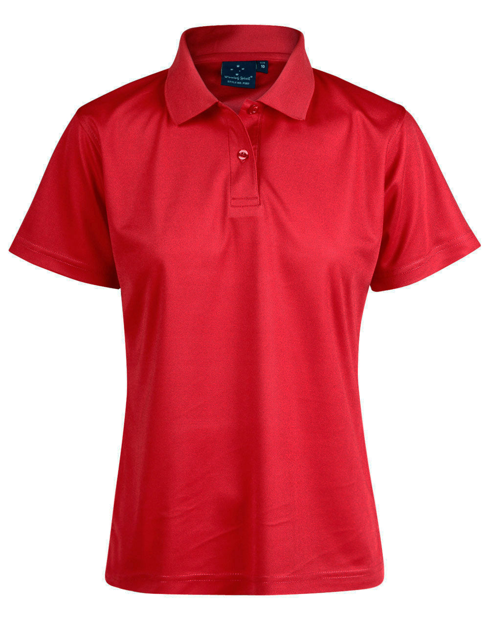 Verve Polo Ladie's - Red - Front