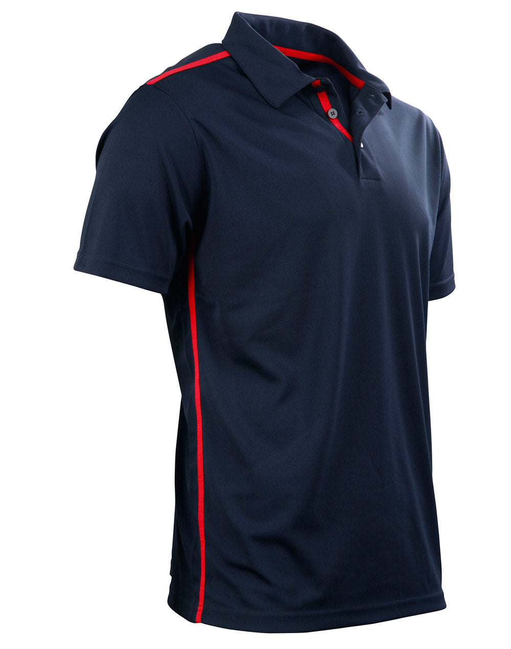 Staten Polo Shirt Men's - Navy/Red - View