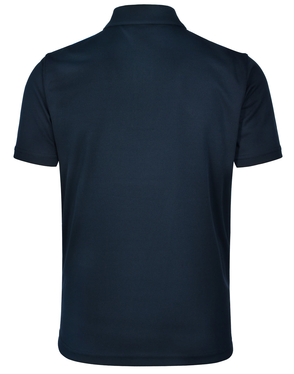 Staten Polo Shirt Men's - Navy/Cyan - Back