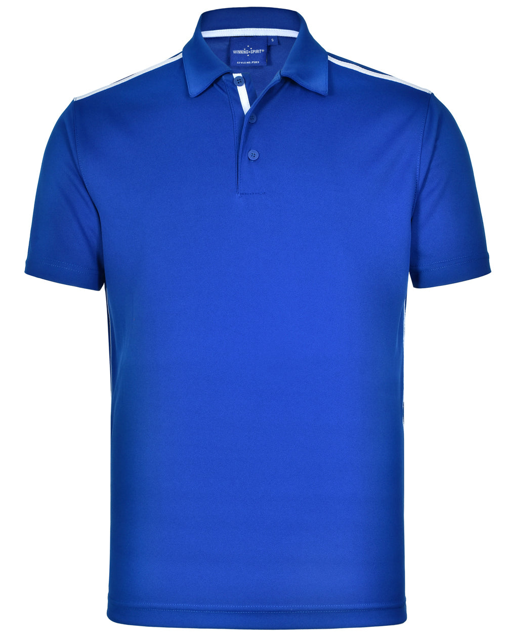 Staten Polo Shirt Men's - Royal/White - Front