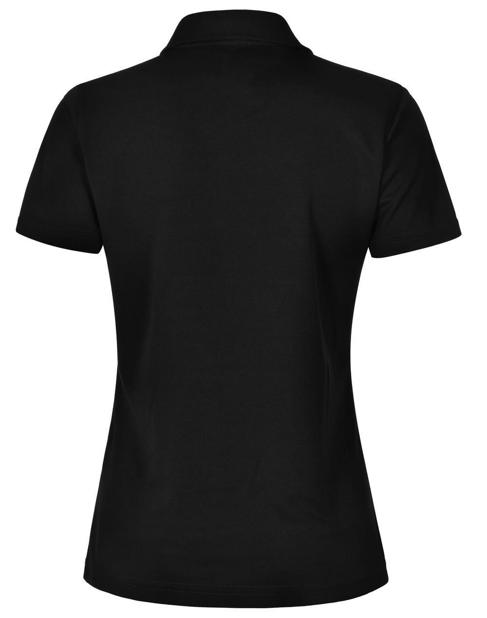 Staten Polo Shirt Ladies - Black/Gold - Back