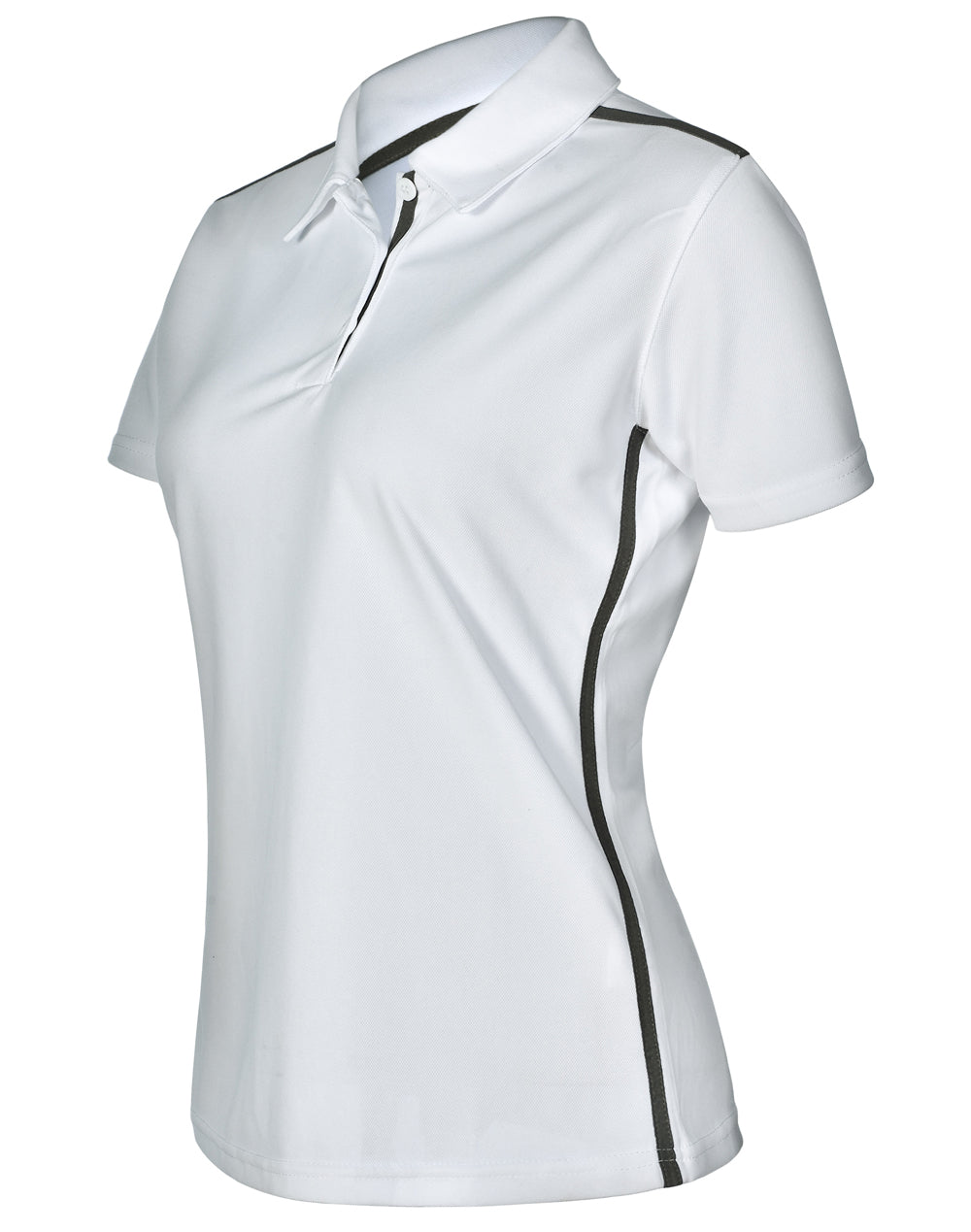 Staten Polo Shirt Ladies - White/Ash - View
