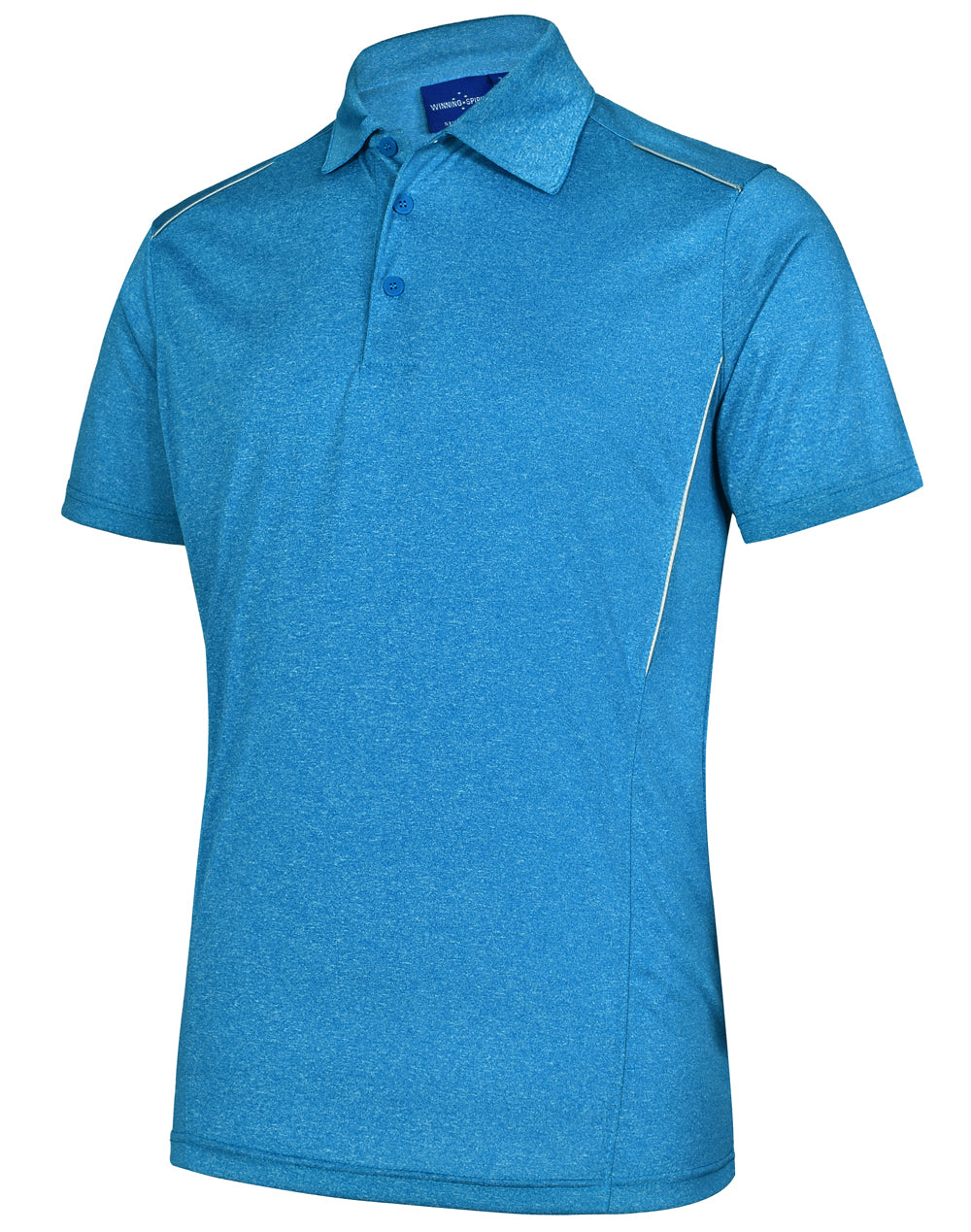 Harland Polo Men's - Cyan - View