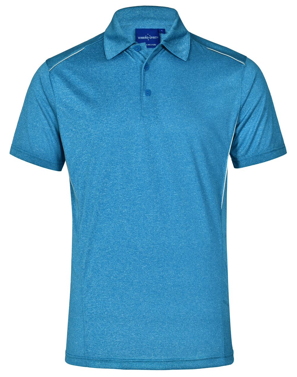 Harland Polo Men's - Cyan - Front
