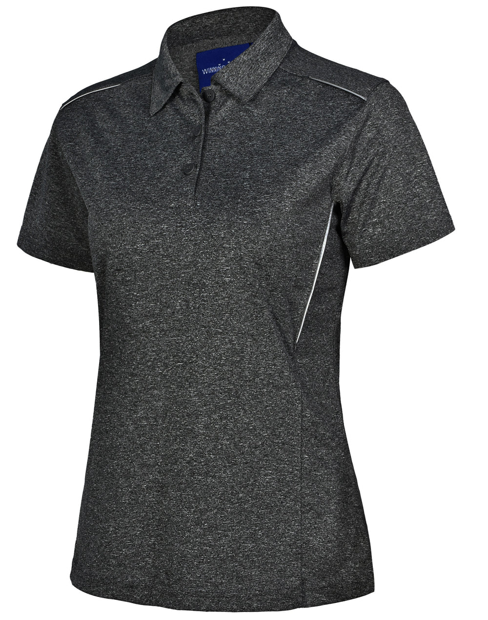 Harland Polo Ladies - Black - View