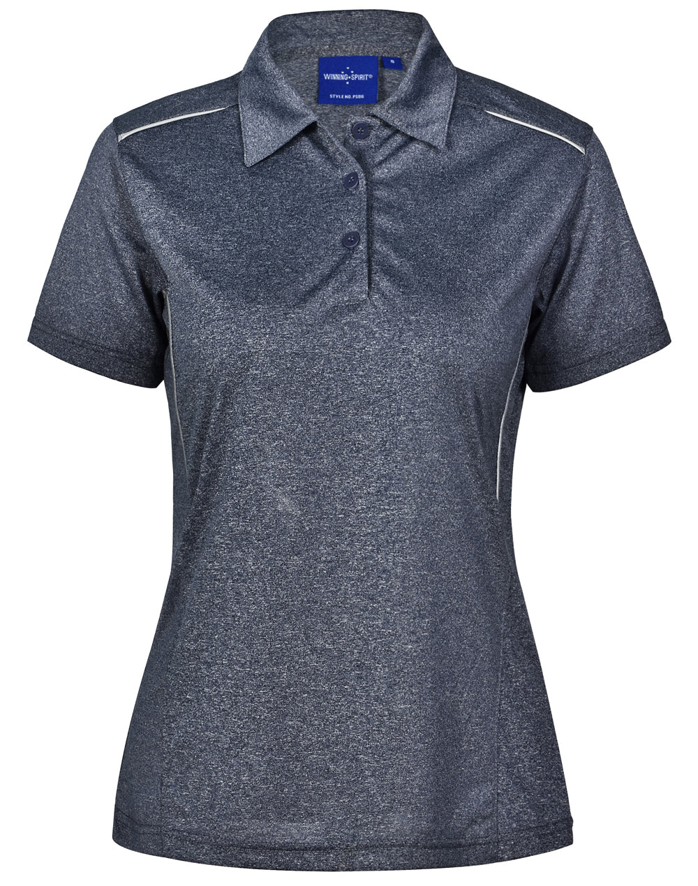 Harland Polo Ladies - Navy - Front