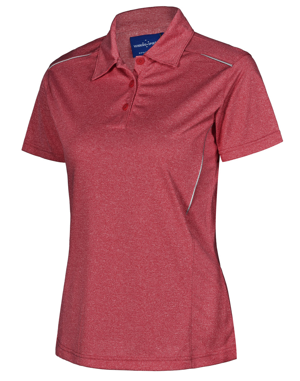 Harland Polo Ladies - Red - View