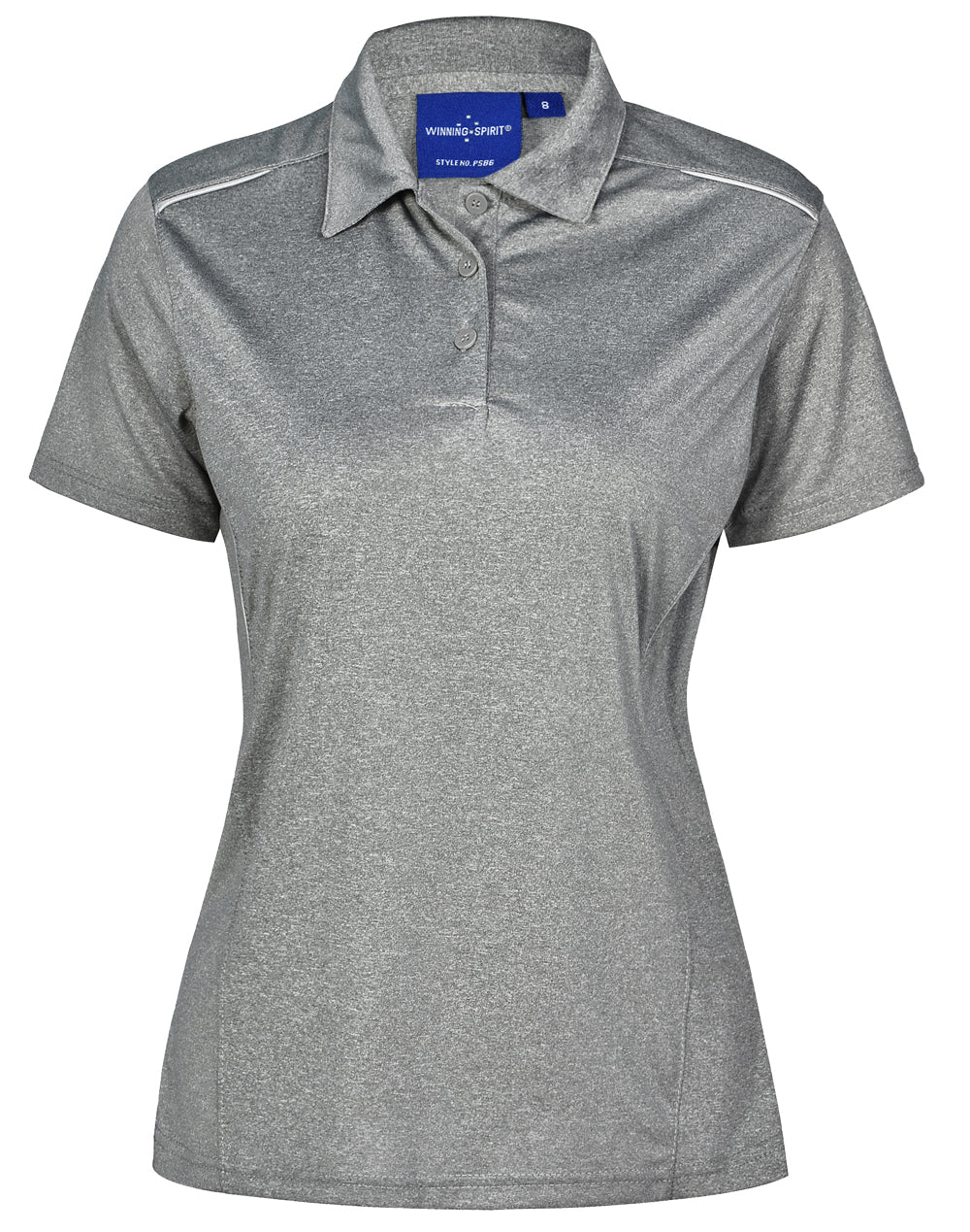 Harland Polo Ladies - Silver Grey - Front