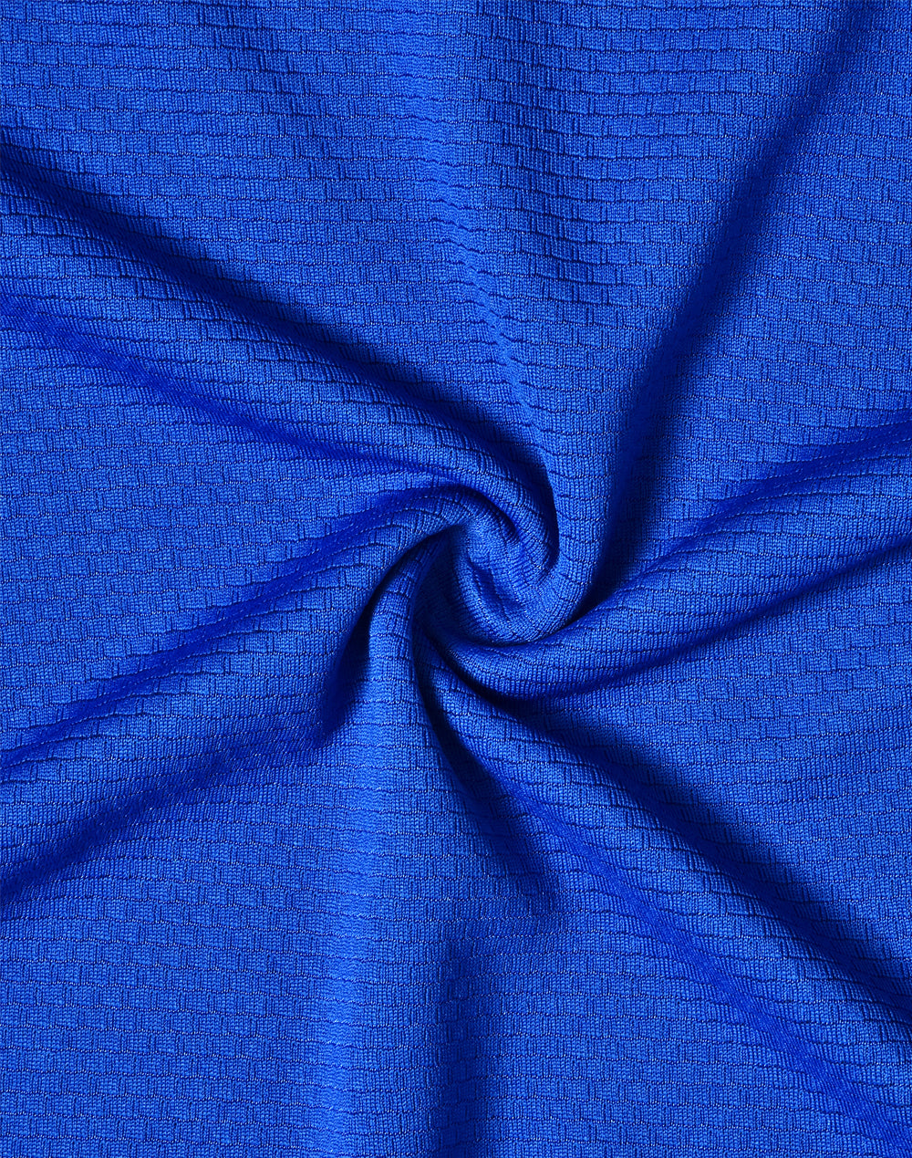 Bamboo Charcoal Corporate Short Sleeve Polo Men's - Electric Blue - Fabric