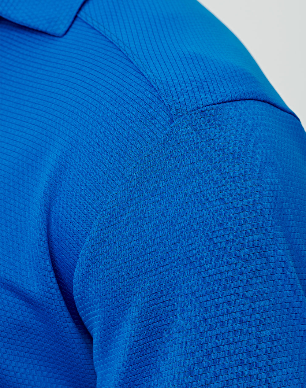Bamboo Charcoal Corporate Short Sleeve Polo Men's - Electric Blue - View