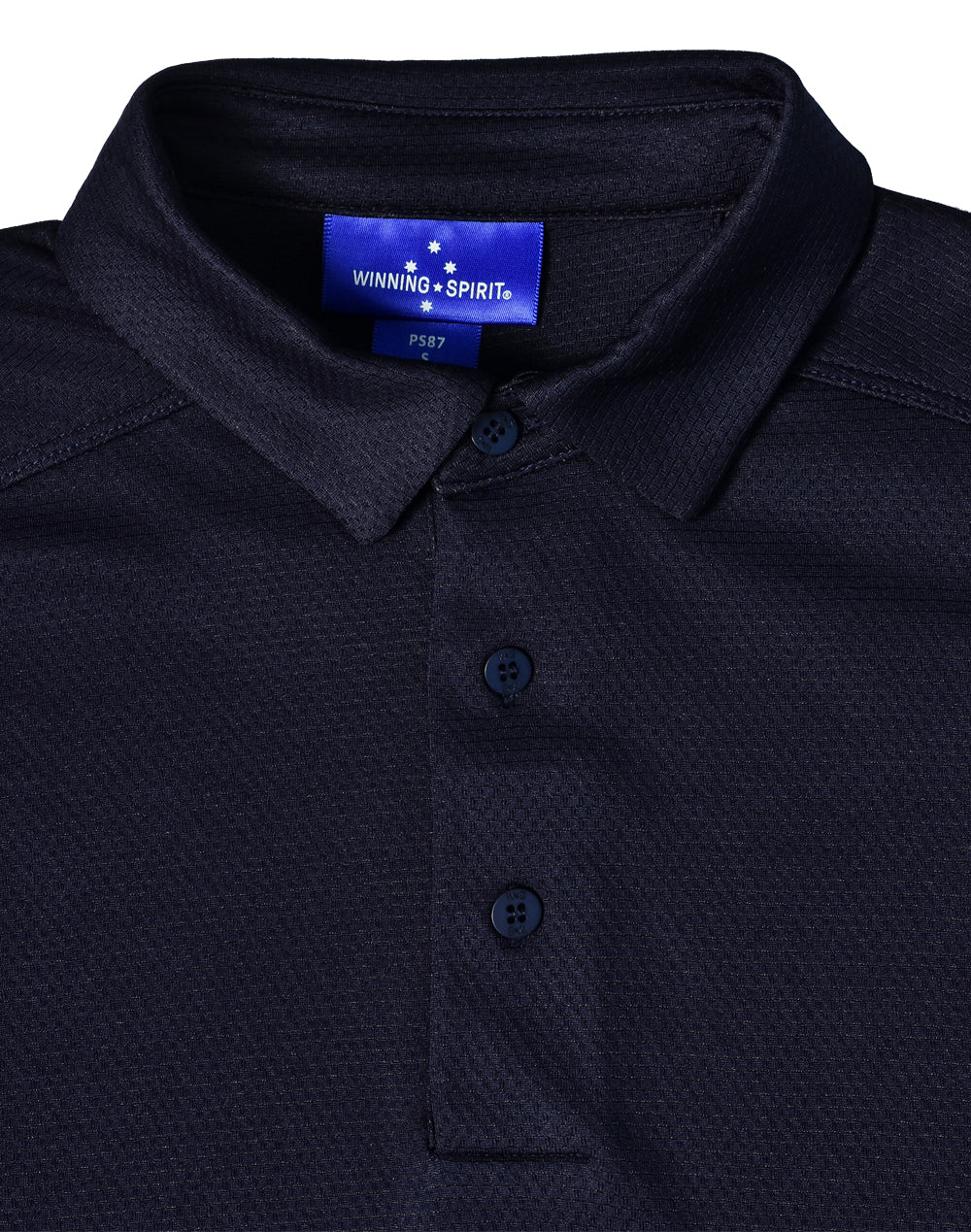 Bamboo Charcoal Corporate Short Sleeve Polo Men's - Navy - View