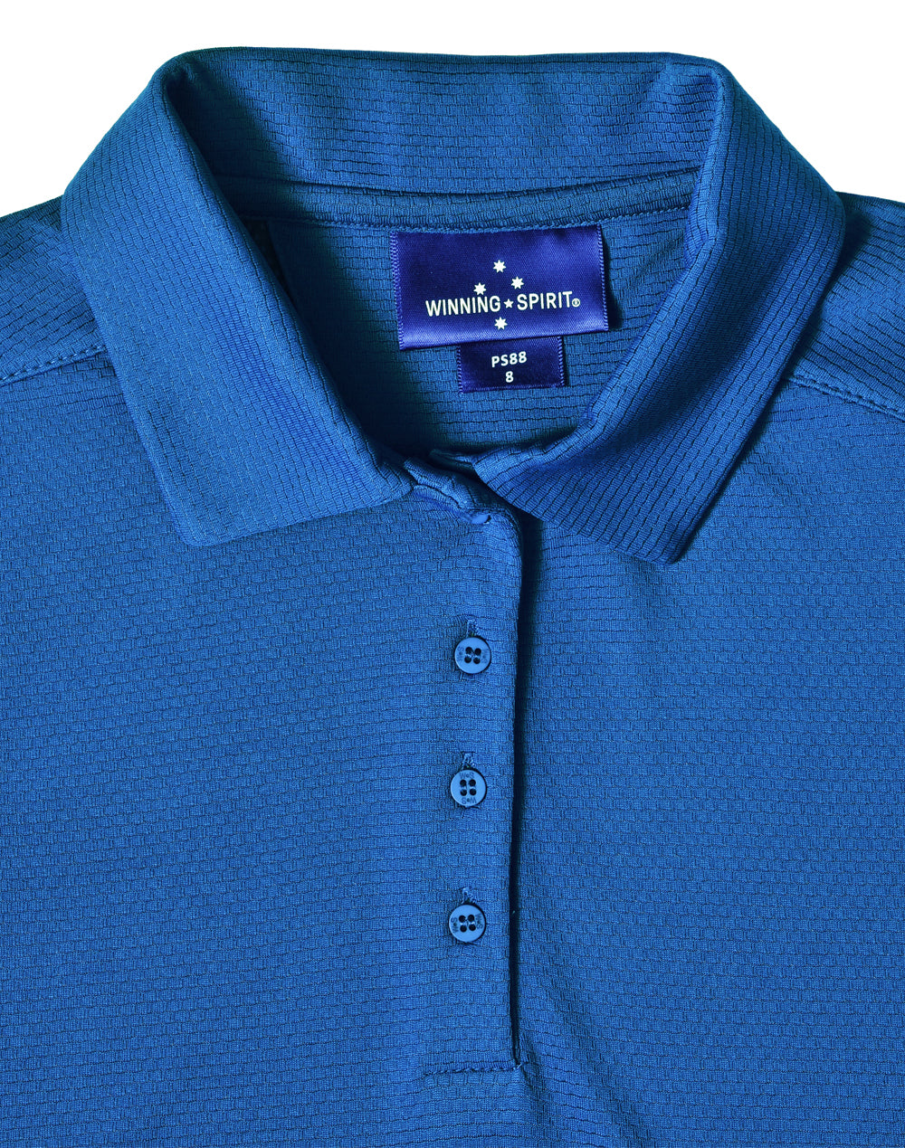 Bamboo Charcoal Corporate Short Sleeve Polo Ladies - Electric Blue - View