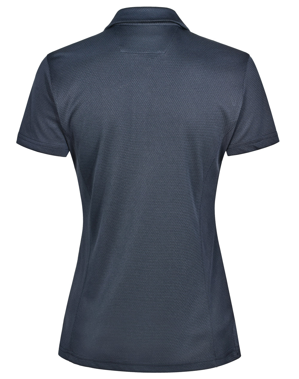 Bamboo Charcoal Corporate Short Sleeve Polo Ladies - Graphite Grey - Back