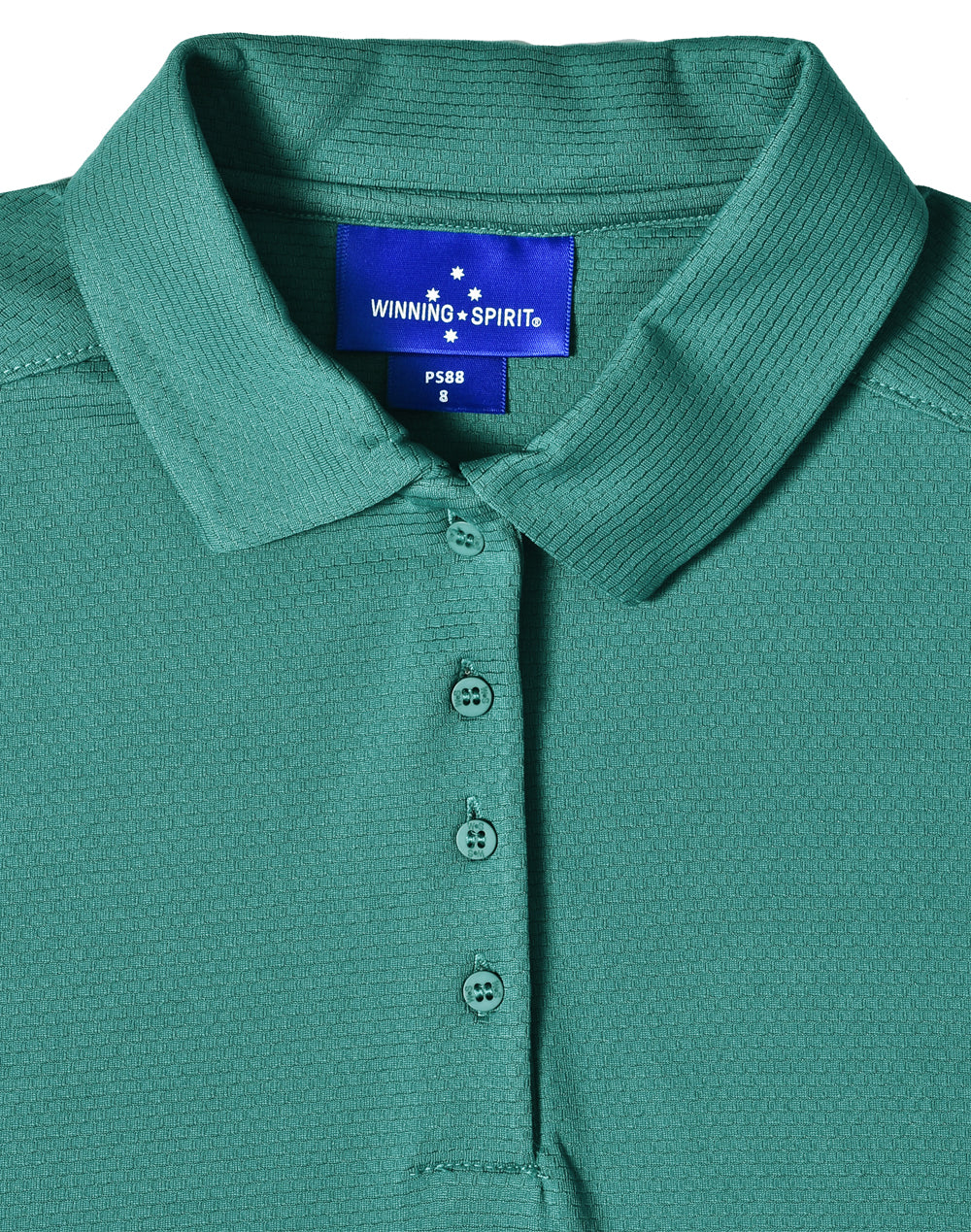 Bamboo Charcoal Corporate Short Sleeve Polo Ladies - Teal - View