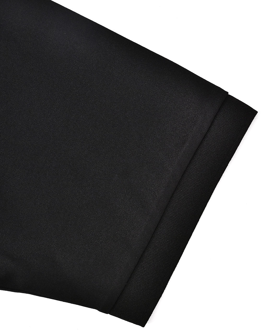 Mens Sustainable Poly/Cotton Corporate Ss Polo - Black - View