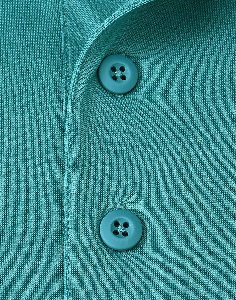 Mens Sustainable Poly/Cotton Corporate Ss Polo - Teal - View