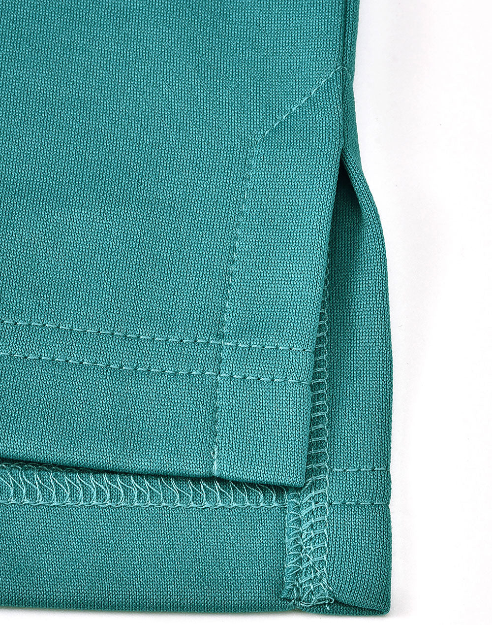 Mens Sustainable Poly/Cotton Corporate Ss Polo - Teal - View
