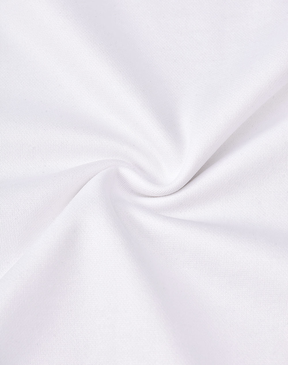 Mens Sustainable Poly/Cotton Corporate Ss Polo - White - Fabric