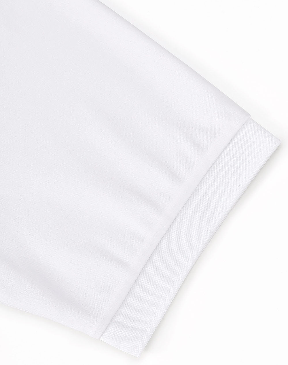 Mens Sustainable Poly/Cotton Corporate Ss Polo - White - View