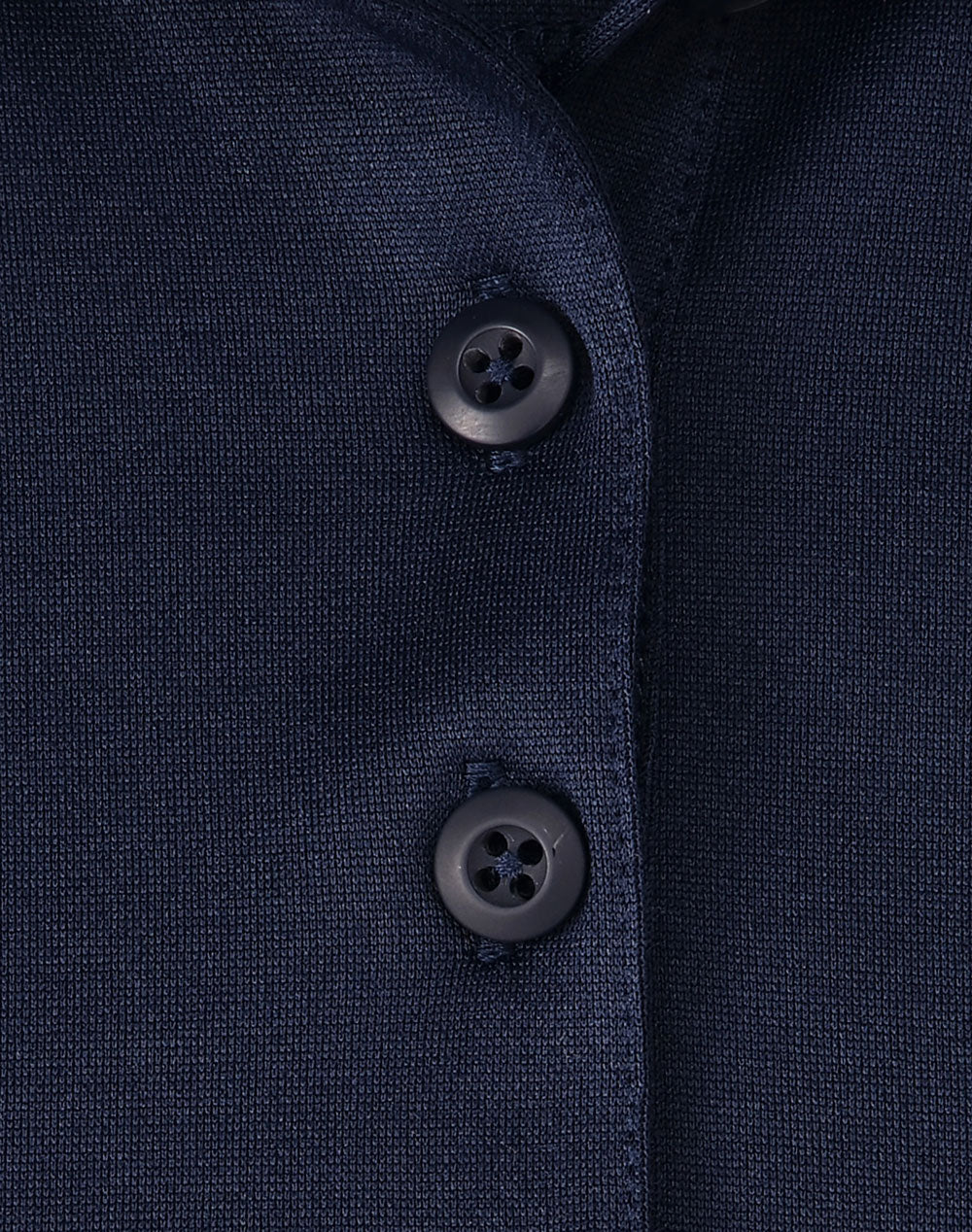Ladies Sustainable Poly/Cotton Corporate Ss Polo - Navy - View