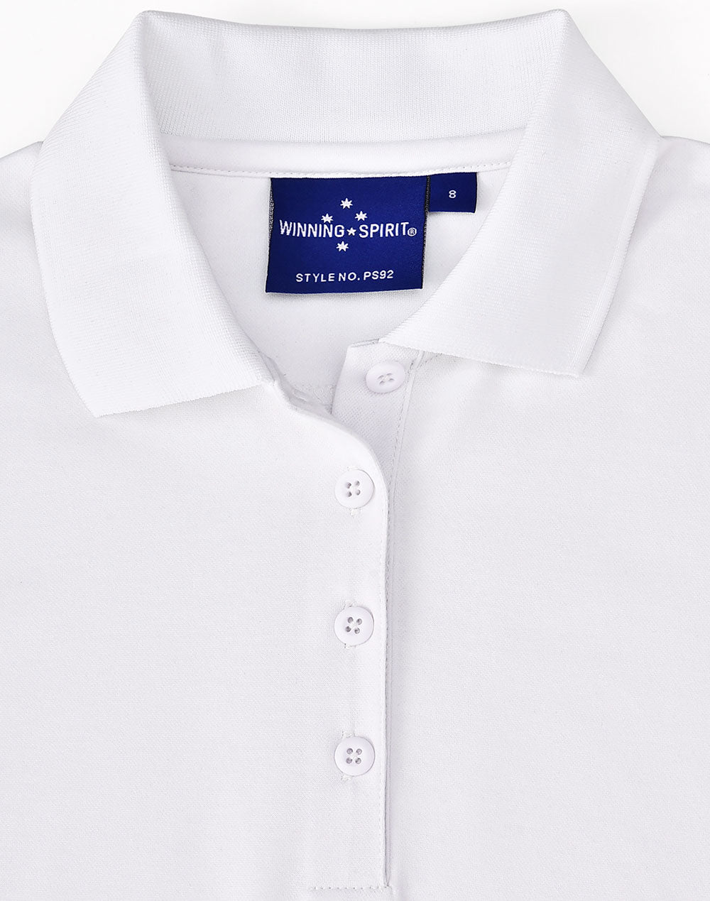 Ladies Sustainable Poly/Cotton Corporate Ss Polo - White - View