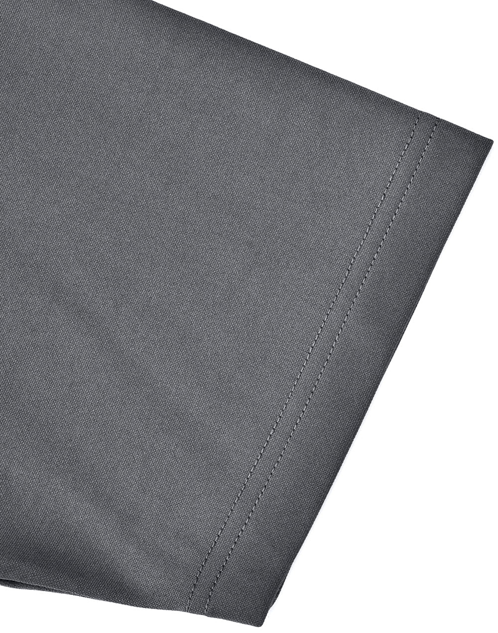 Mens Sustainable Poly/Cotton Contrast Ss Polo - Ash/Black - View