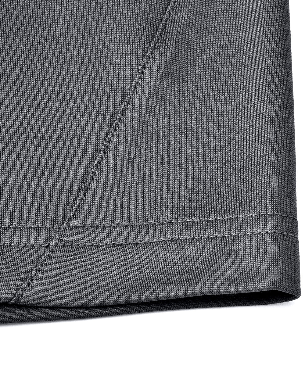 Mens Sustainable Poly/Cotton Contrast Ss Polo - Ash/Teal - View